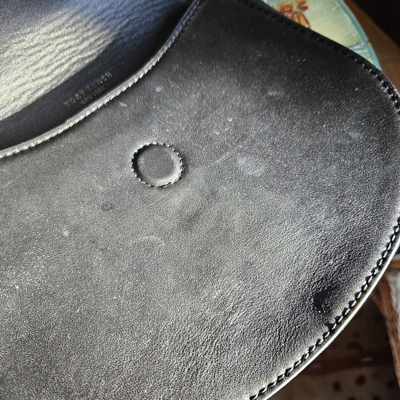 💕👜 TORY BURCH Miller Metal Saddle Bag Small - Picture 7 of 13